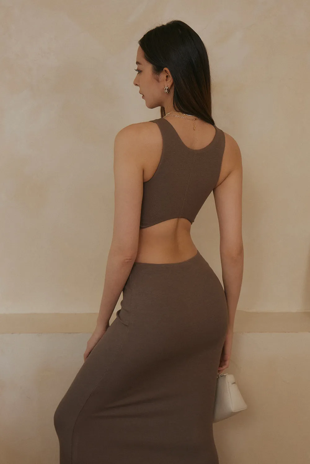一見鍾情羅紋 BraTop<br>ELEGANT RIB KNIT BRA TOP