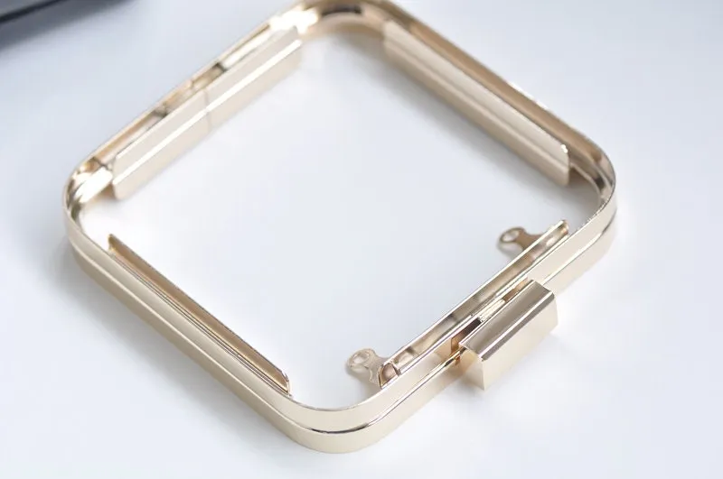 10cm(4") Box Purse Frame Clutch Bag Glue-In Purse Frame