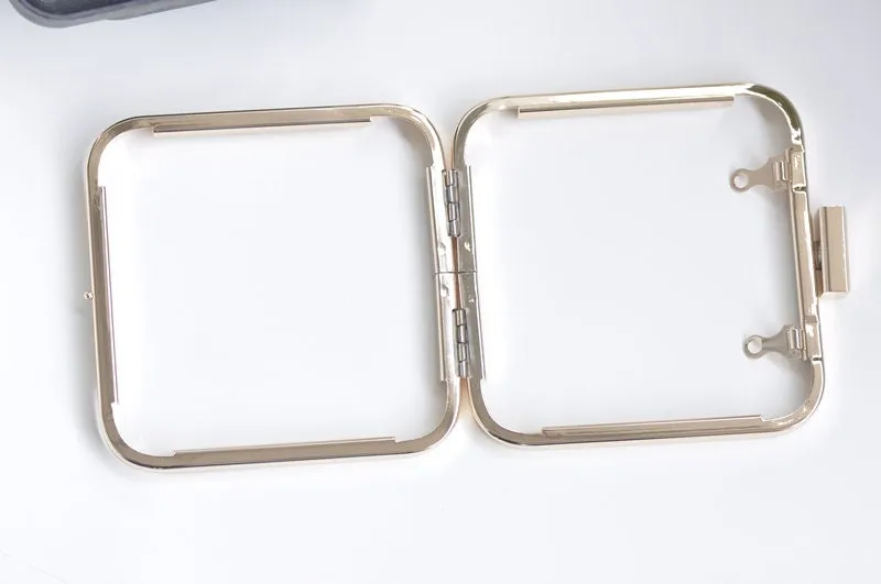 10cm(4") Box Purse Frame Clutch Bag Glue-In Purse Frame