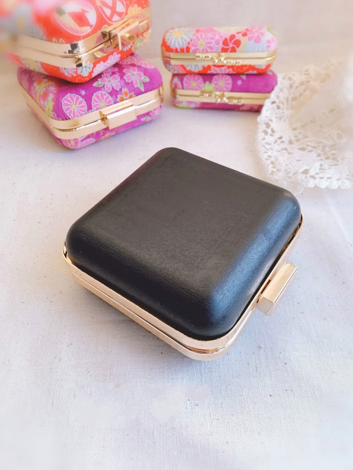 10cm(4") Box Purse Frame Clutch Bag Glue-In Purse Frame