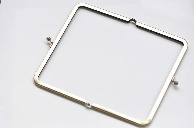 20cm Retro Purse Frame Bronze Metal Bag Hanger 20x15cm