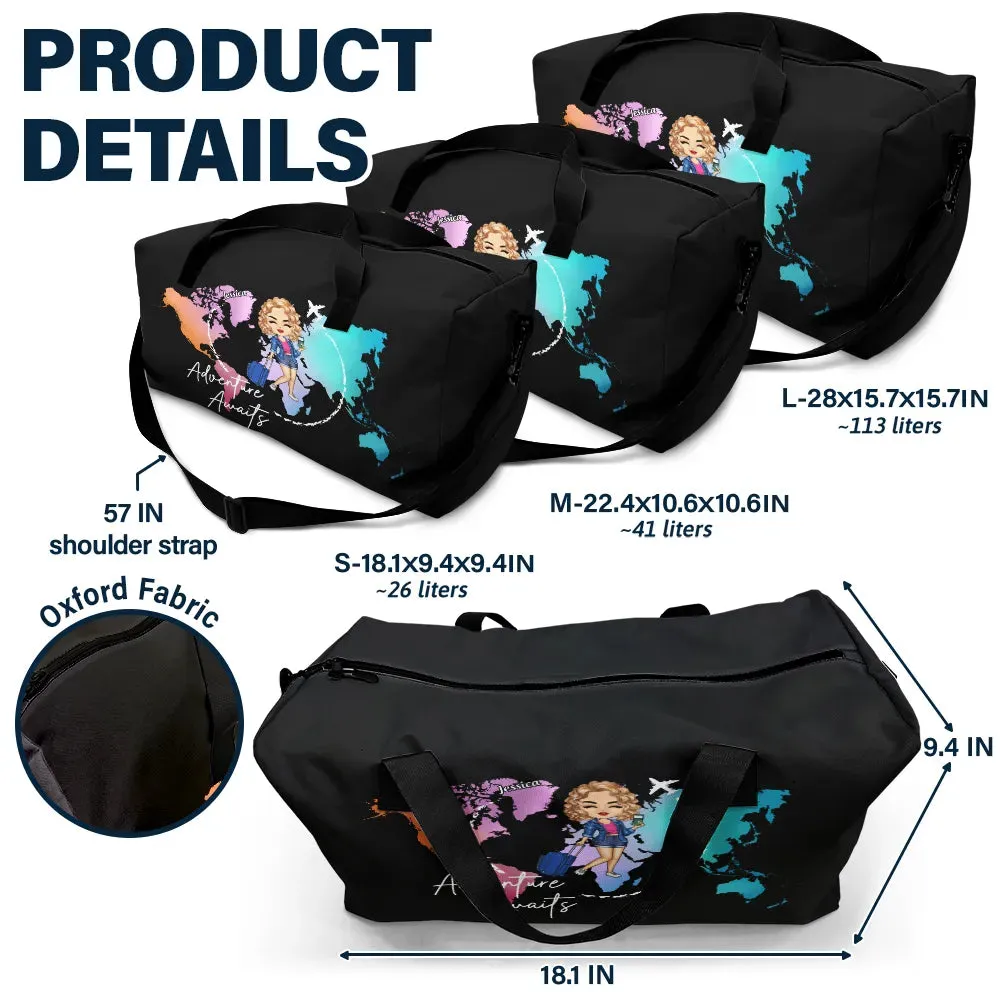 Adventure Awaits - Personalized Duffle Bag