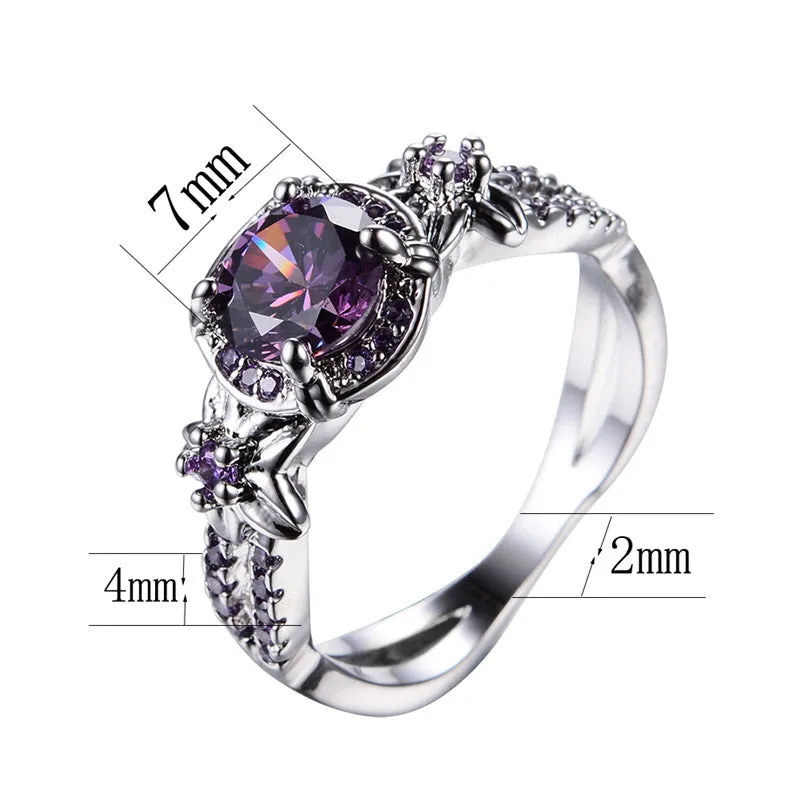Angel Amethyst Ring