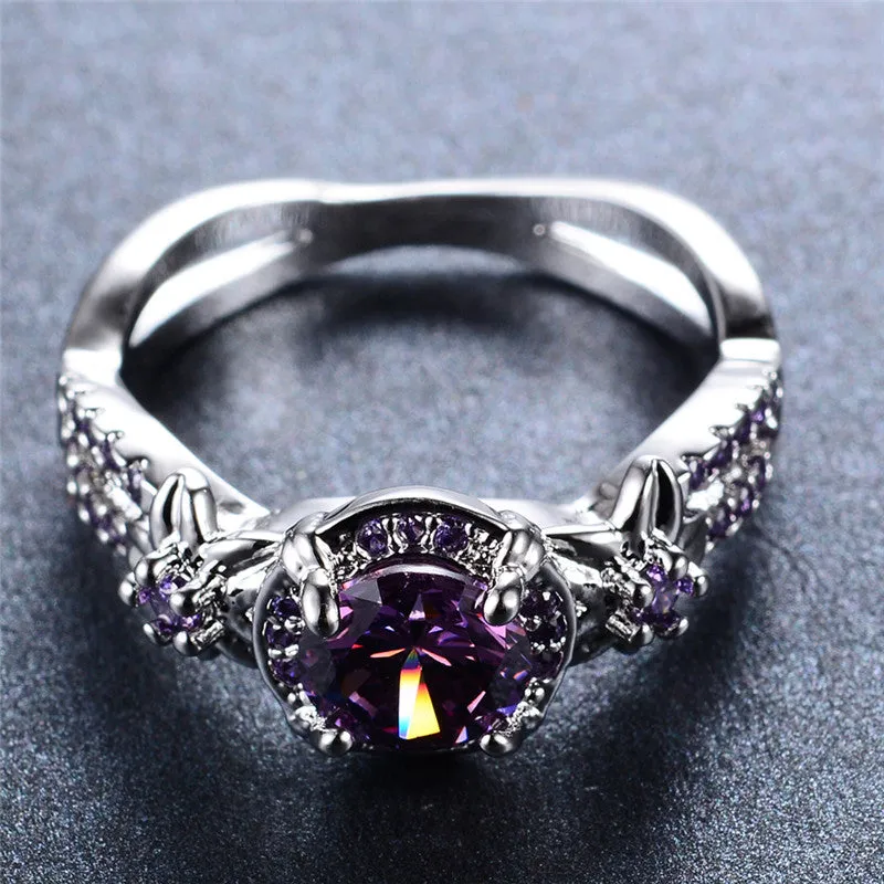 Angel Amethyst Ring