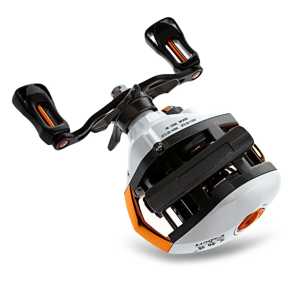 Baitcasting Reel 12   1 Gear Ratio 6.3:1 Metal Handle &  Carry Bag
