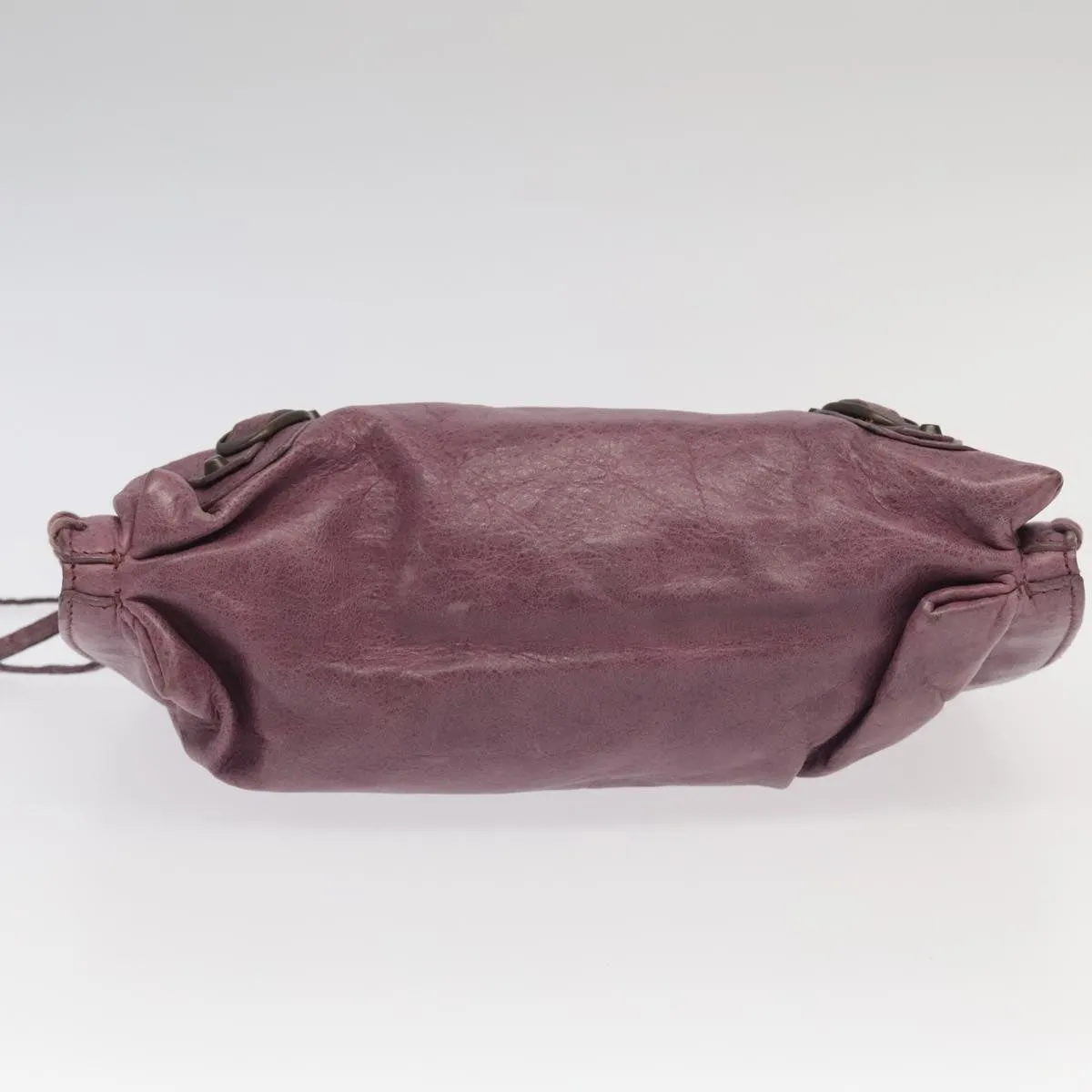 Balenciaga City Purple Leather Bag