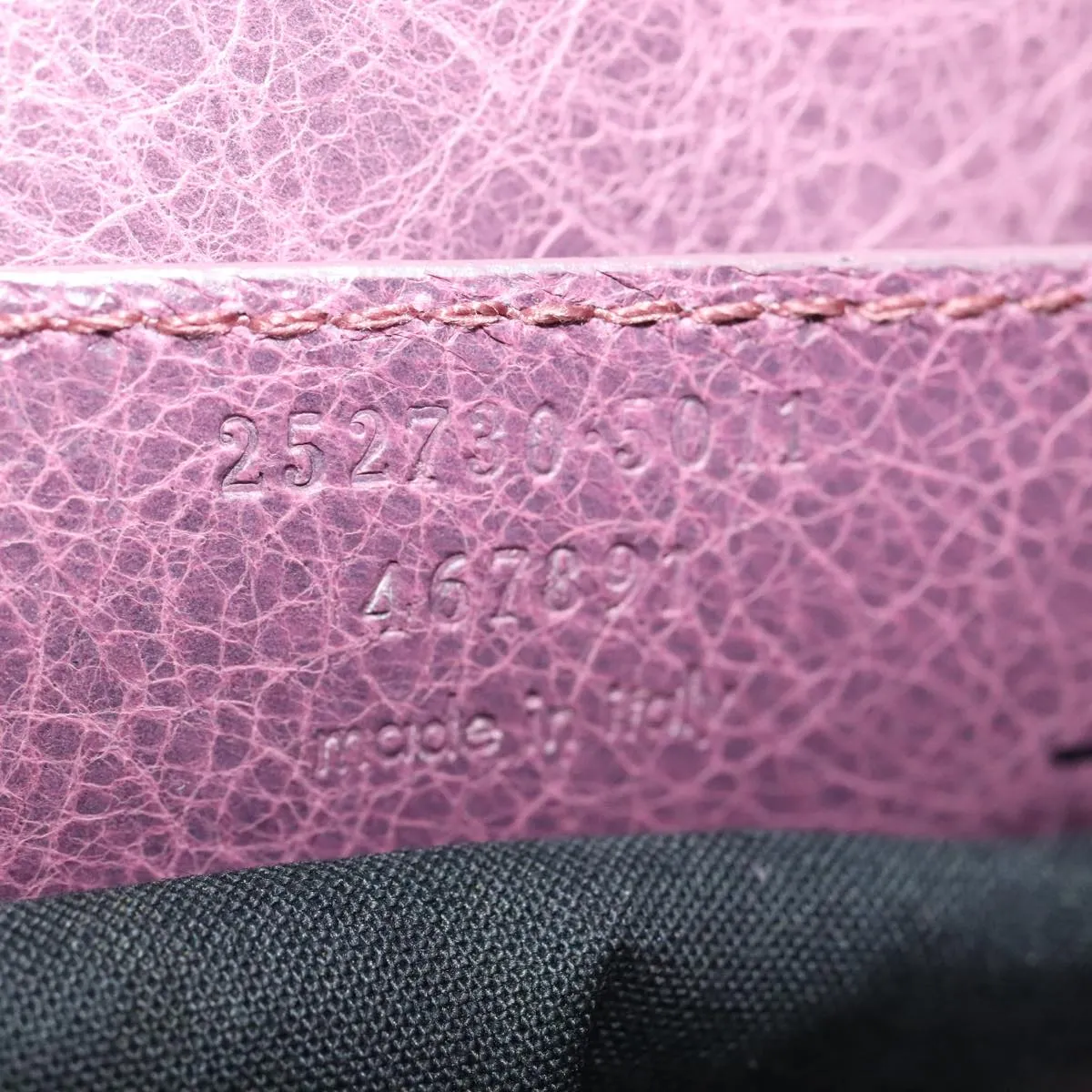Balenciaga City Purple Leather Bag