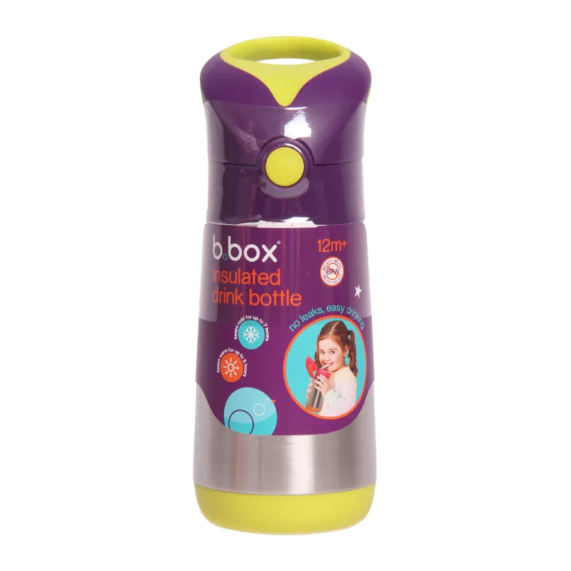 B.box Insulated Drink Bottle 350ml (Passion Splash)