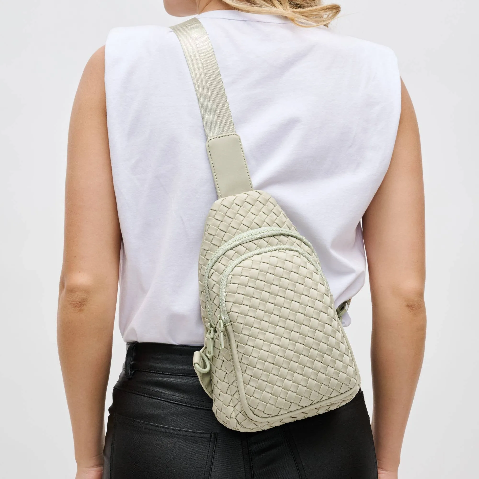 Beyond The Horizon -Sling Backpack: Sage