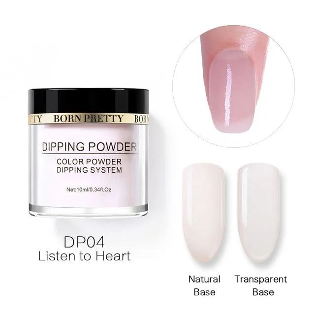 BORN PRETTY Dipping Nail Powders Gradient French Nail Natural Color