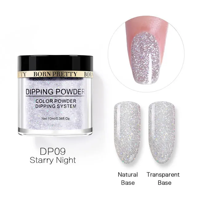 BORN PRETTY Dipping Nail Powders Gradient French Nail Natural Color