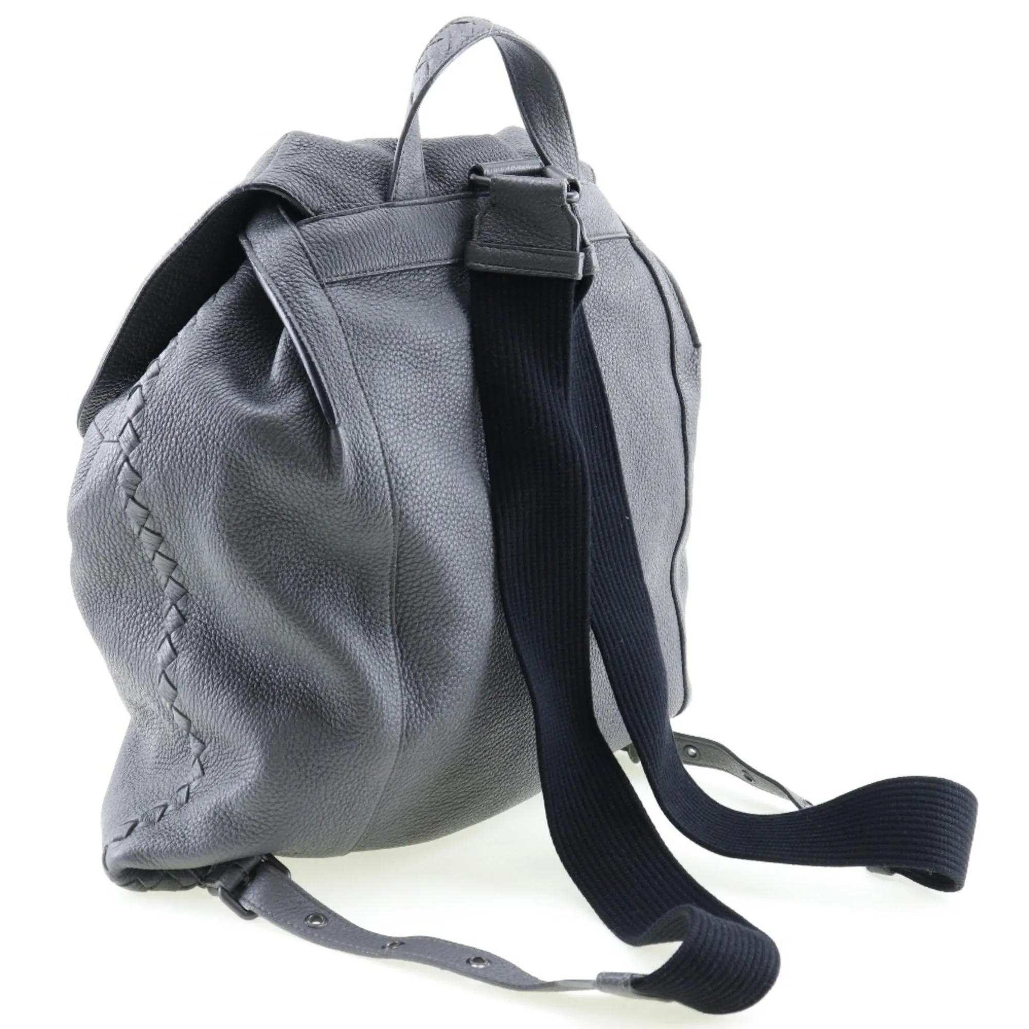 Bottega Veneta Black Pony-Style Calfskin Bag
