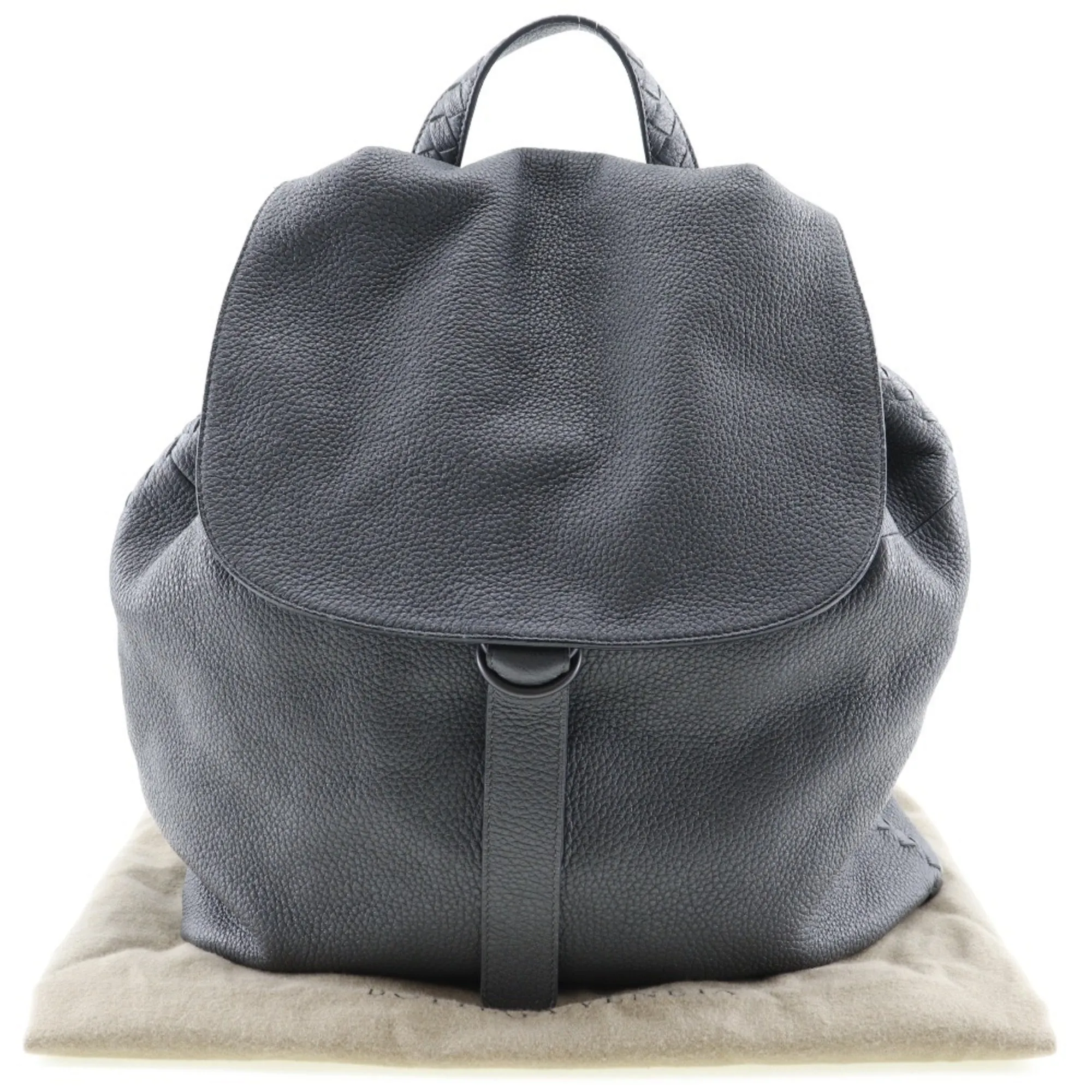 Bottega Veneta Black Pony-Style Calfskin Bag