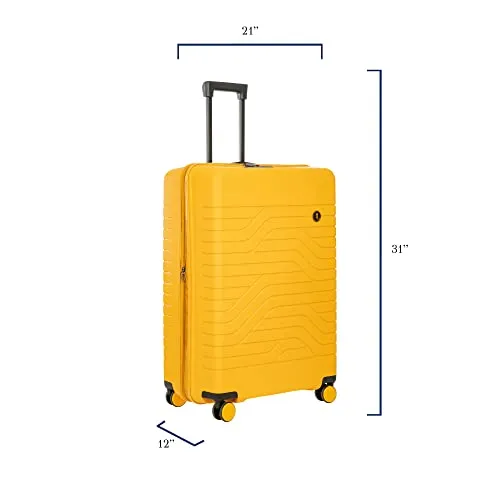 Bric's Ulisse 28 Inch Expandable Spinner Suitcase in Mango