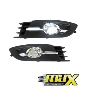 Cat Series VW Polo Vivo LED Foglights With Grille Covers (2010-17)