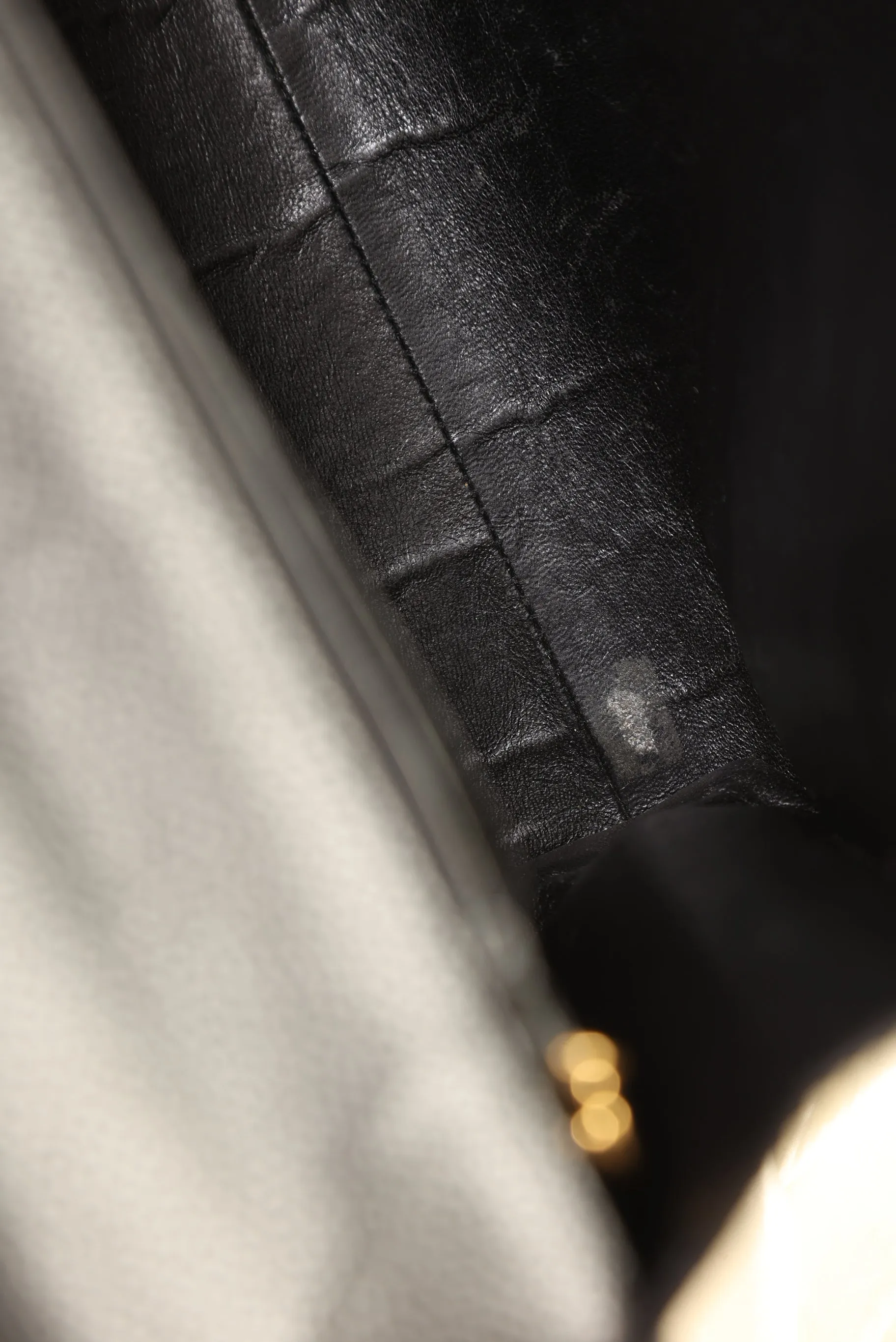 Chanel XL Logo Caviar Briefcase Bag