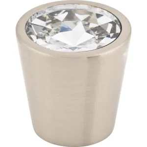 Clear Crystal Center Knob