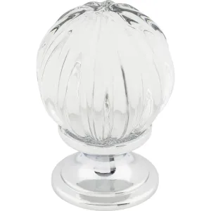 Clear Melon Crystal Knob