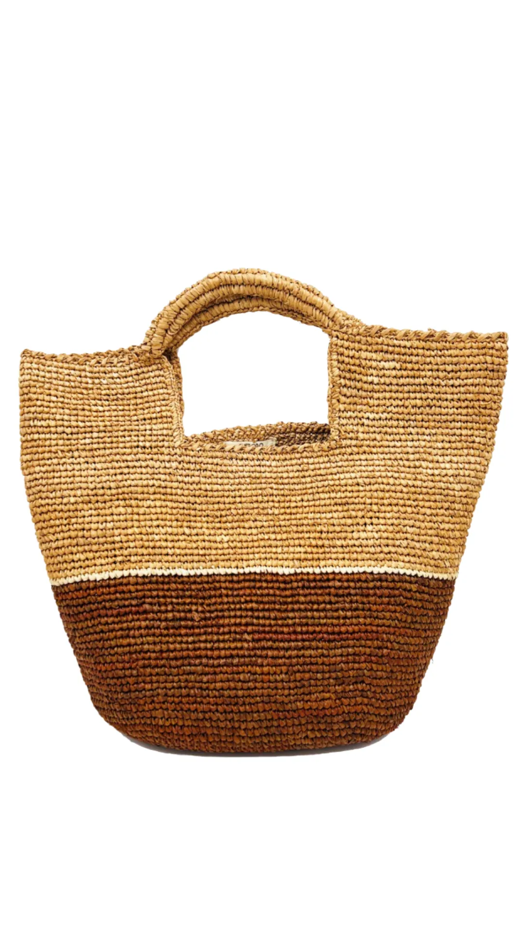 ConCon Crochet Straw Basket