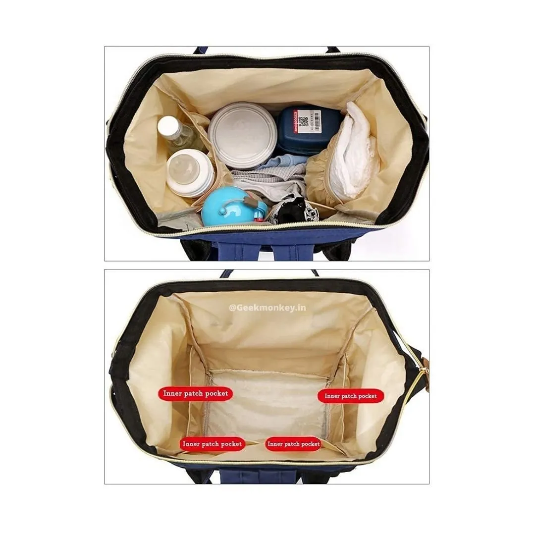 Cool Blue Diaper Bag