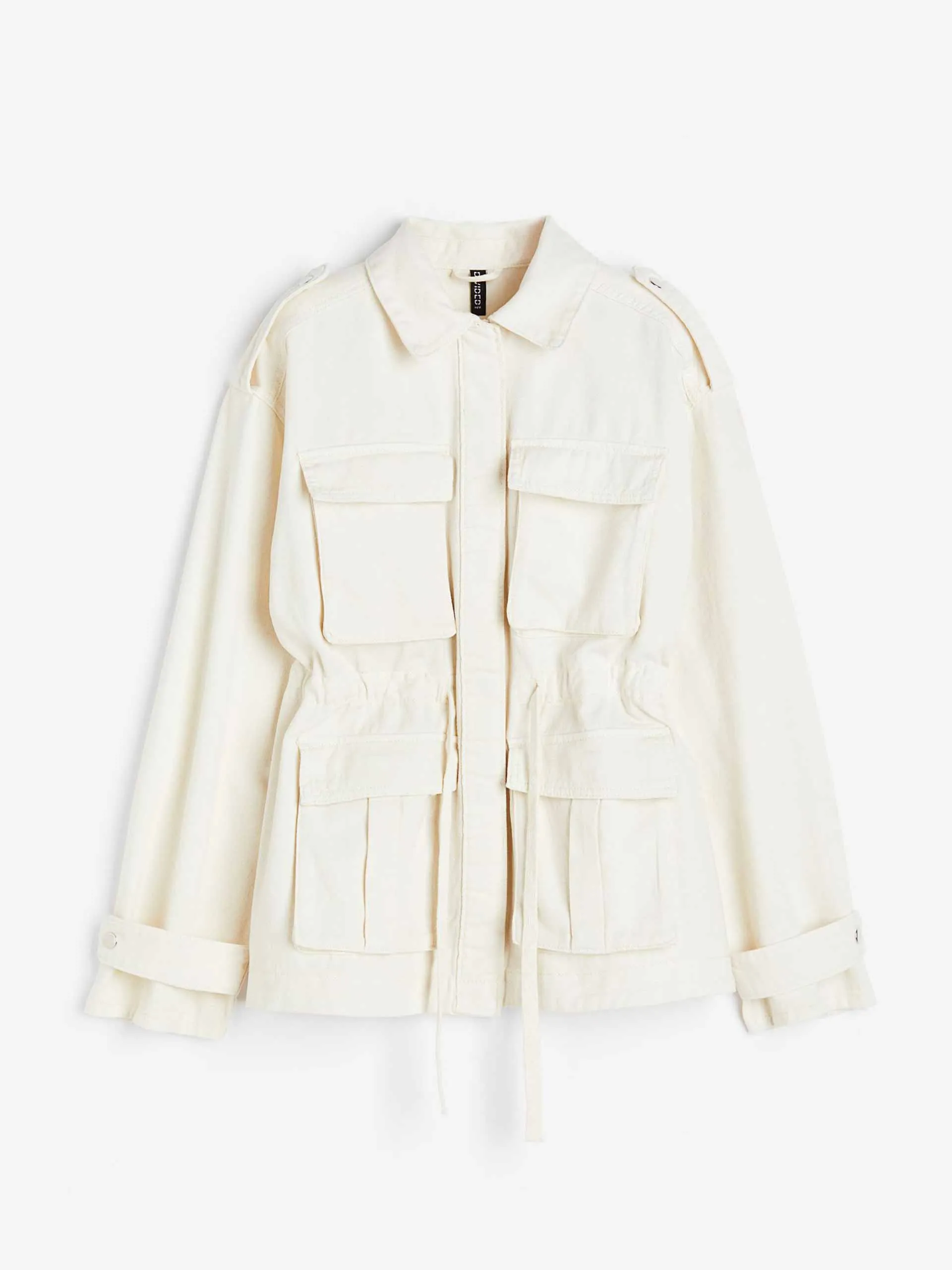 Cotton twill utility jacket