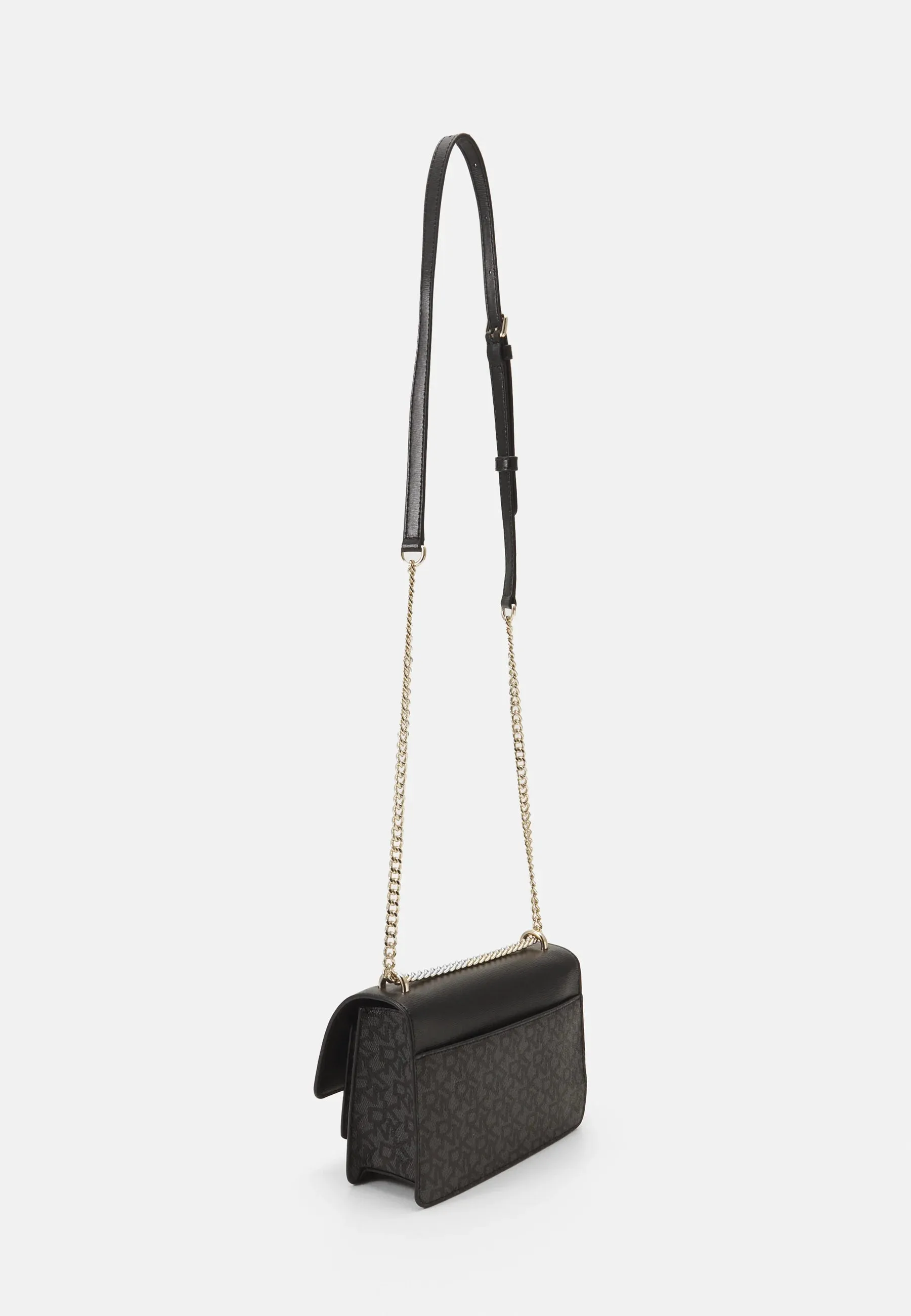DKNY BRYANT CHAIN FLAP - Across body bag