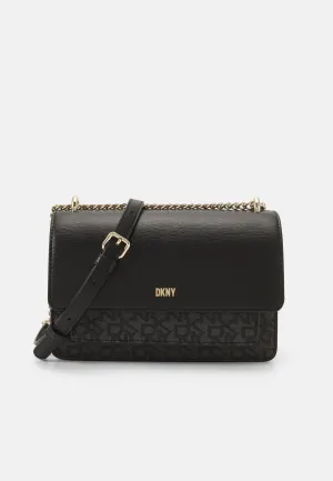 DKNY BRYANT CHAIN FLAP - Across body bag