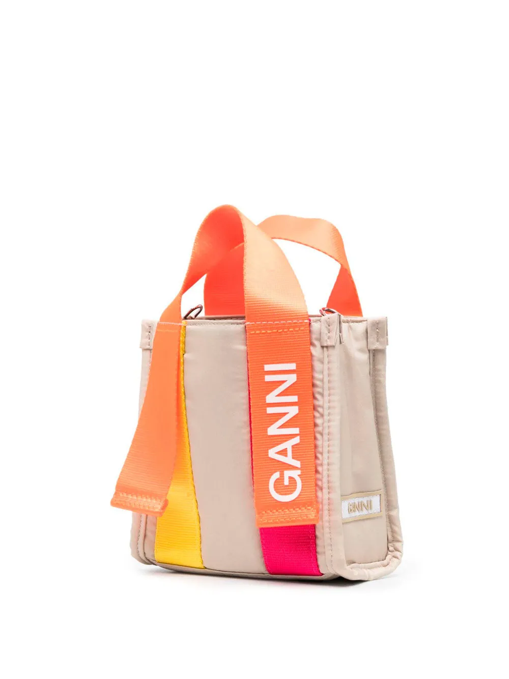 Drawstring mini shopping bag