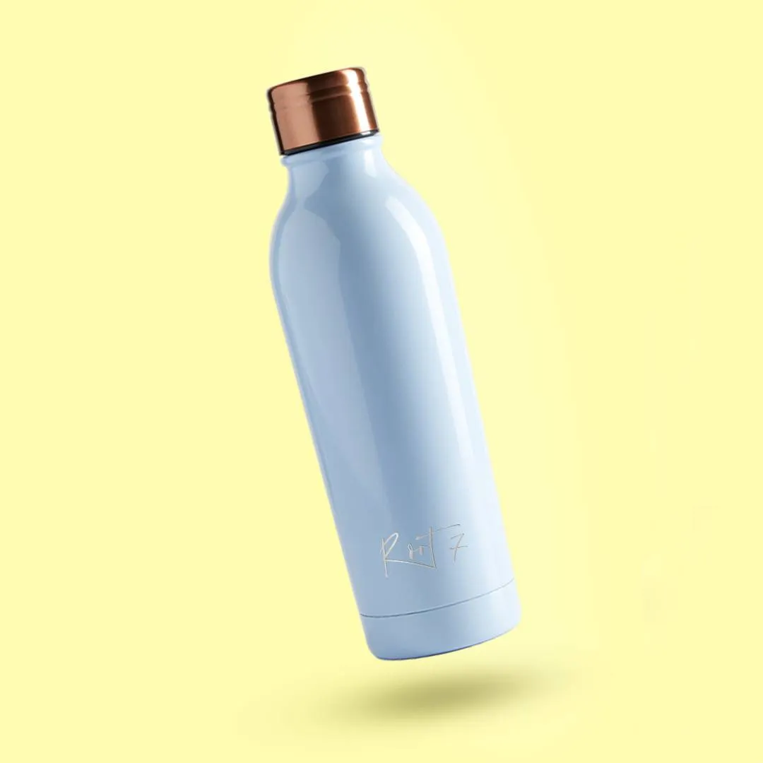 Duck Egg Blue Water Bottle
