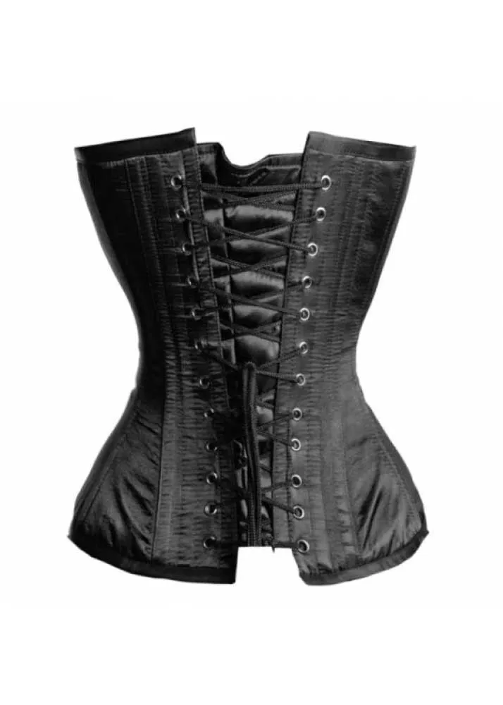 ELEGANT BLACK SATIN