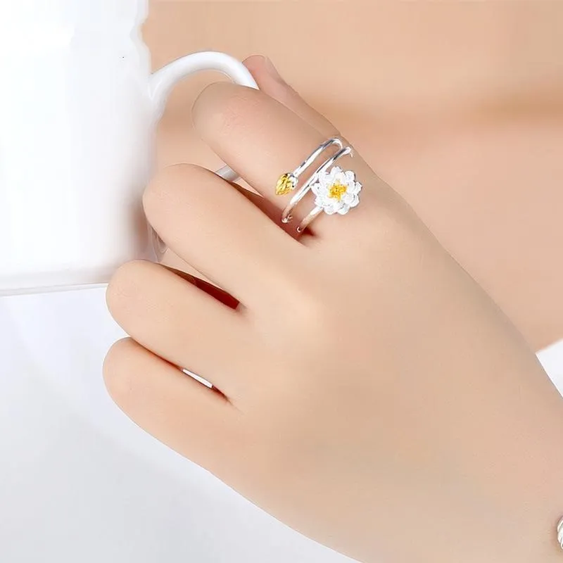 Elegant Lotus Ring