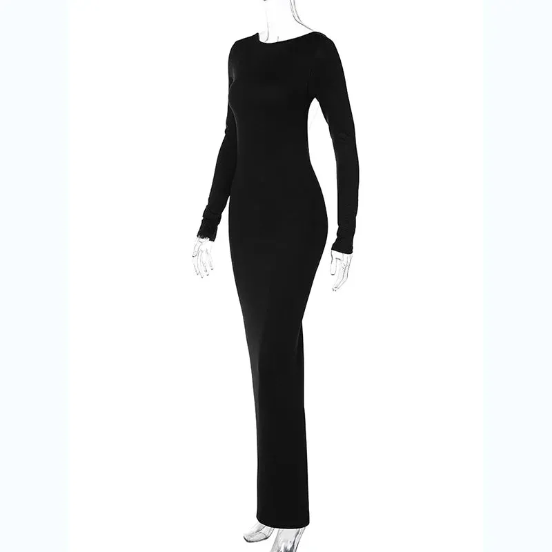 Elegant Maxi Dress for Gala Evenings - Alluring Design