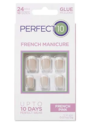 Elegant touch P10 French Pink Nails