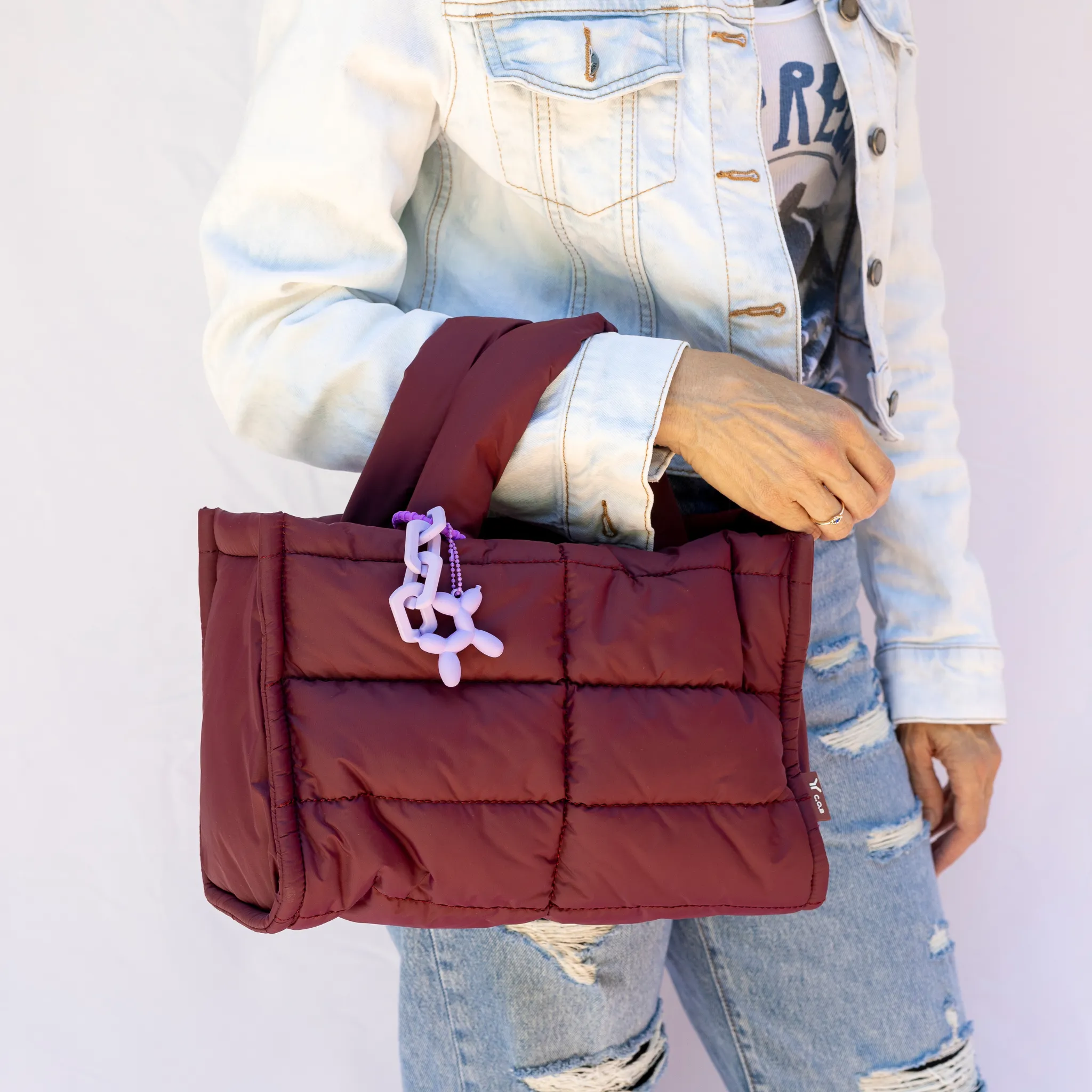 Everytime Medium Cherry Handbag