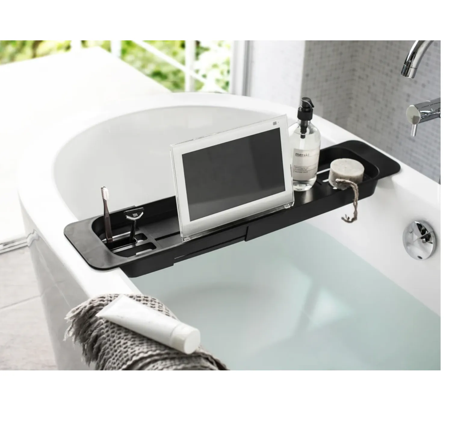 Expandable Bathtub Caddy