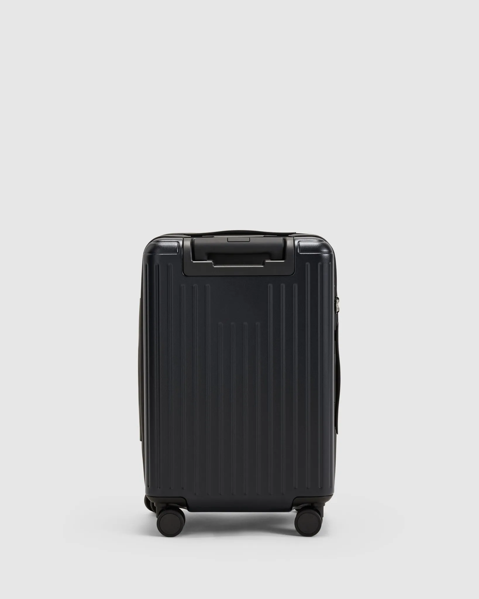 Expandable Carry On Suitcase - Caviar Black