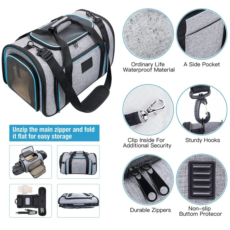 Expandable Cat Carrier Backpack