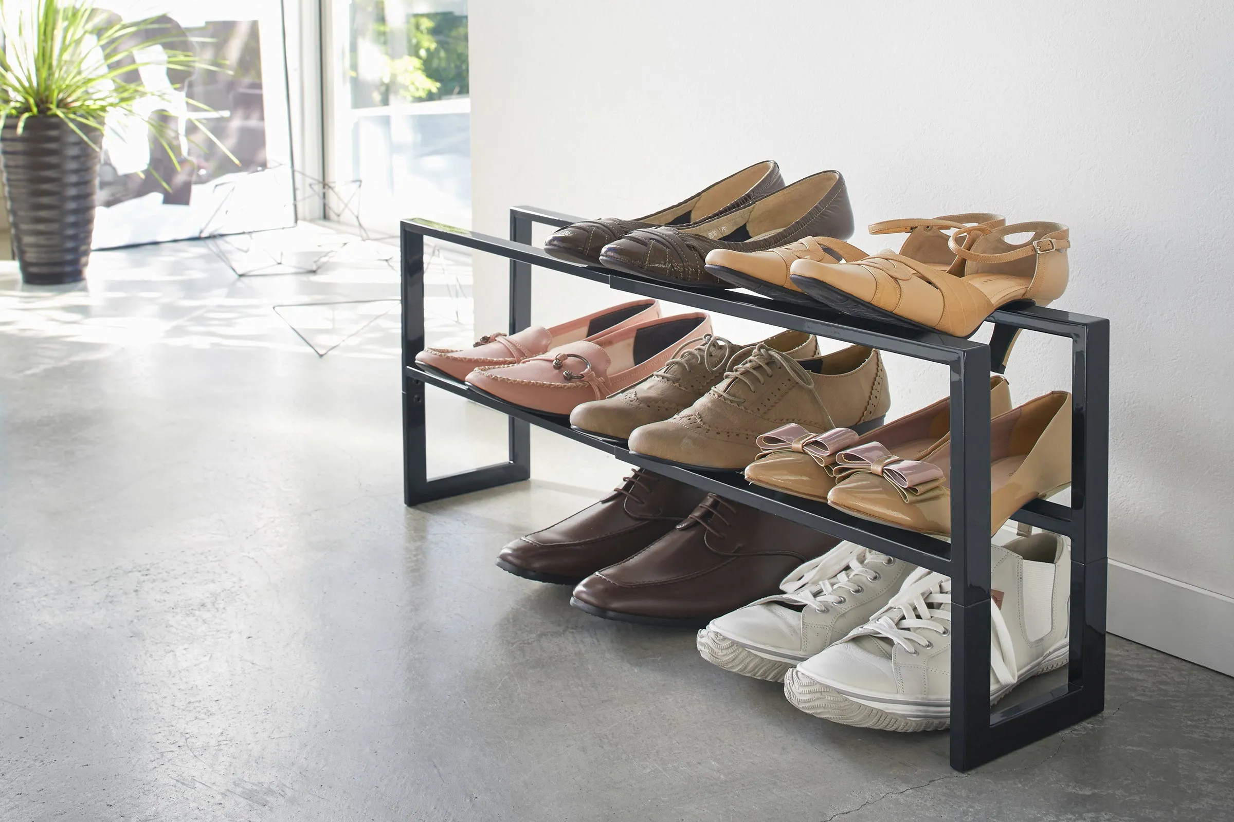 Expandable Double Shoe Rack