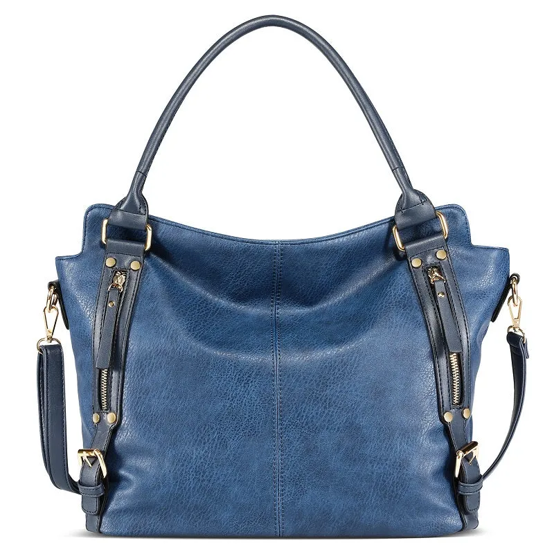 Fashion Shoulder Handbag Solid Color Bag