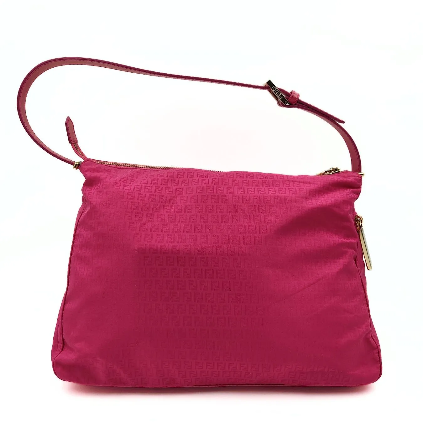 Fendi Fendi Mamma zip mini courgette shoulder bag - '10s