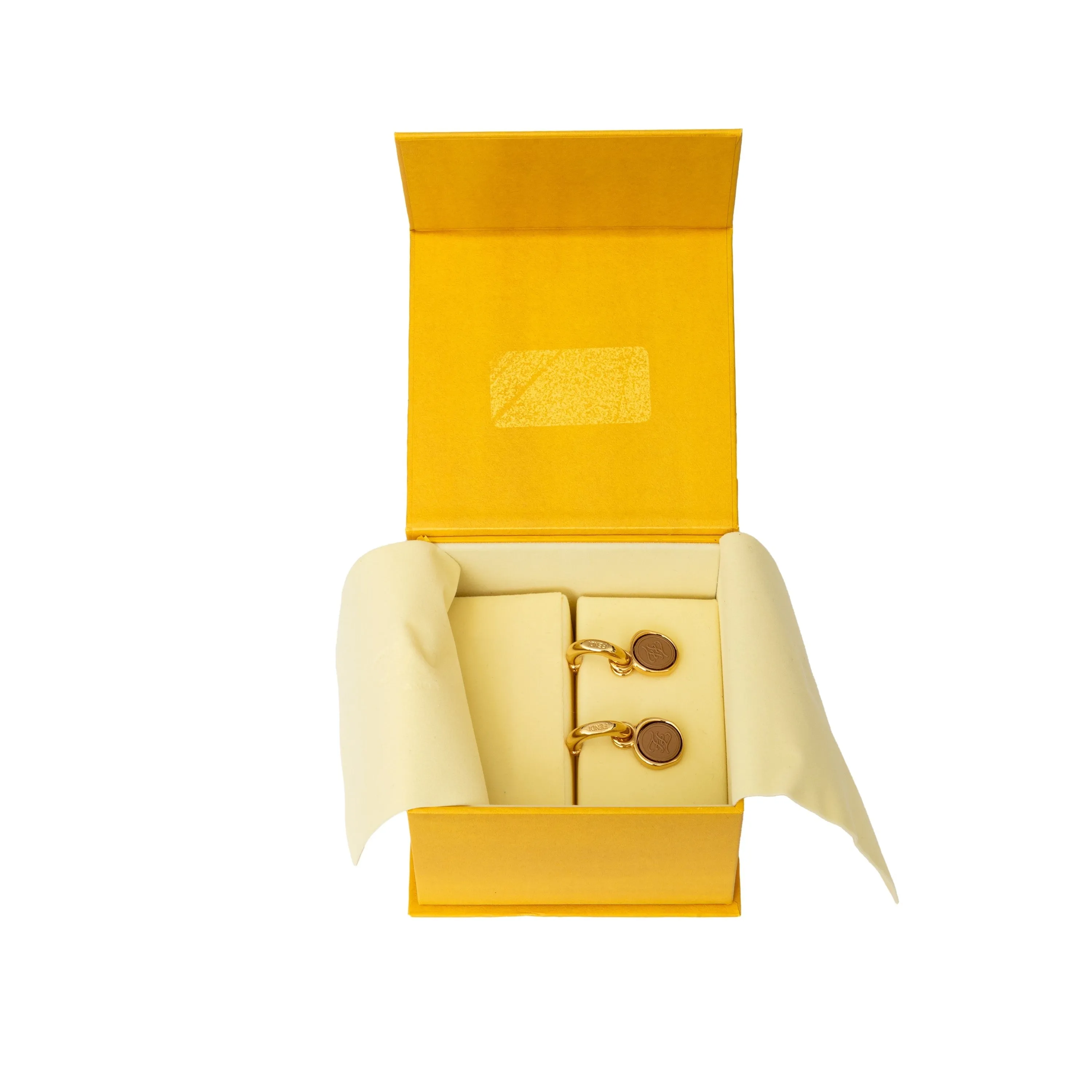 Fendi Karligraphy Drop Earrings - '10s
