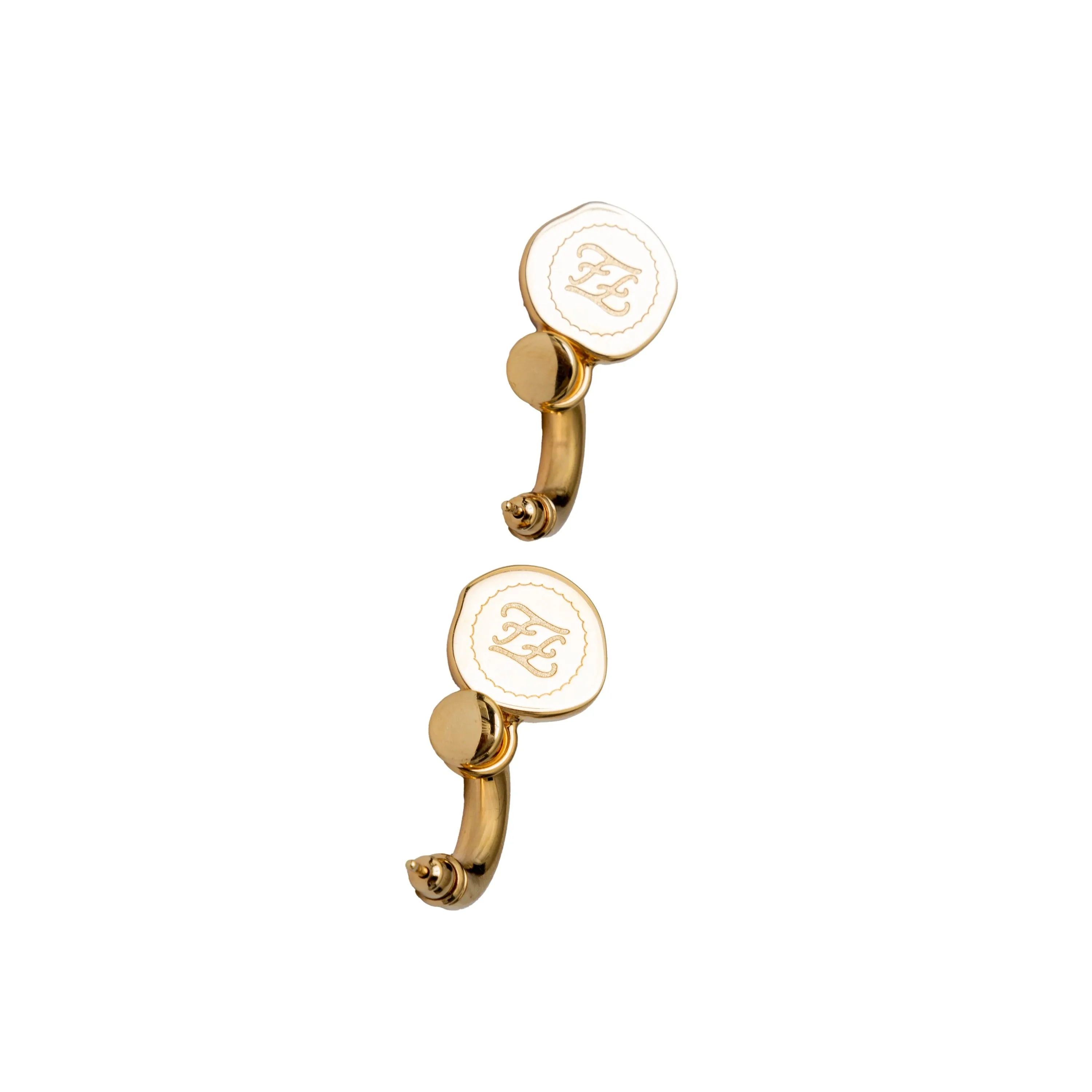 Fendi Karligraphy Drop Earrings - '10s