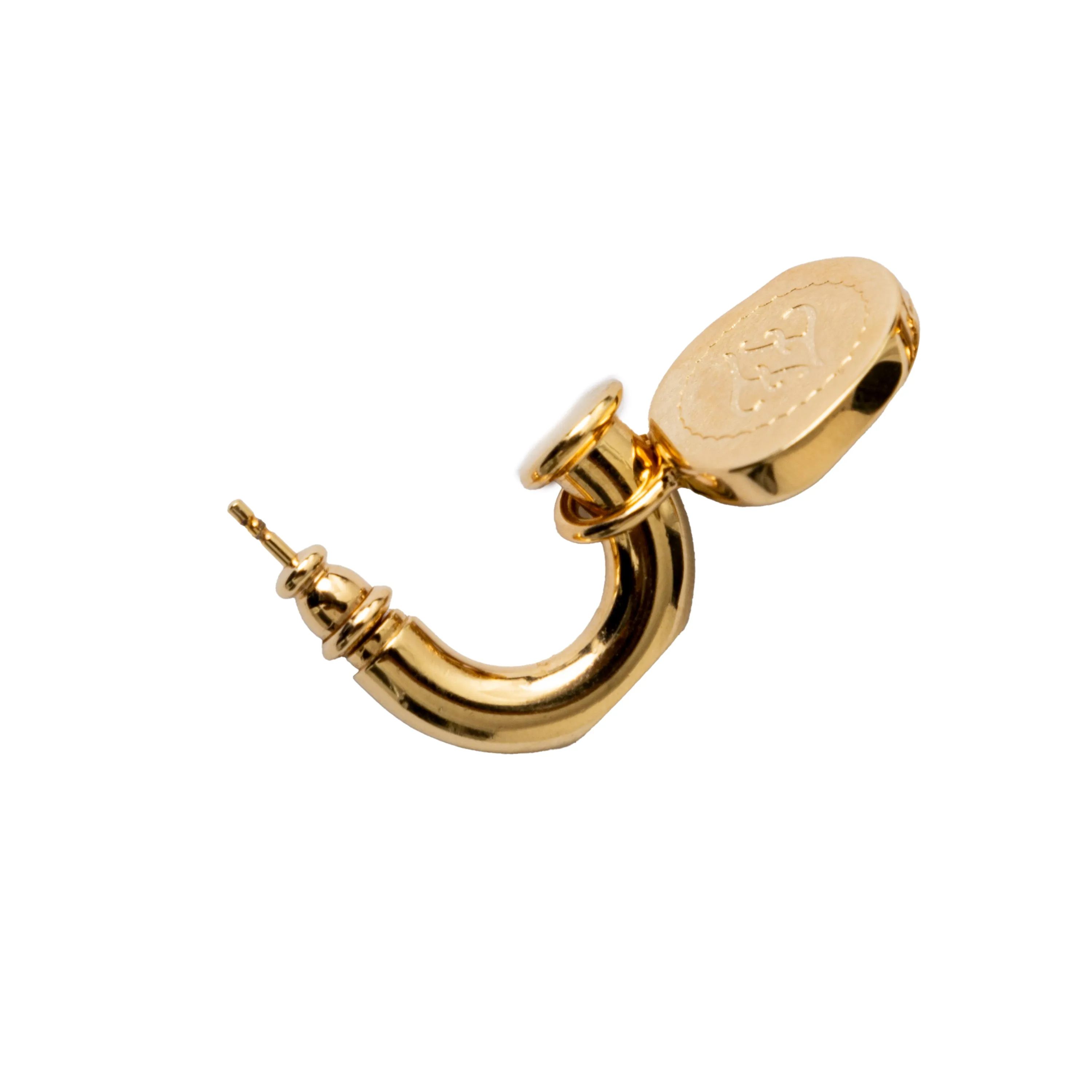 Fendi Karligraphy Drop Earrings - '10s