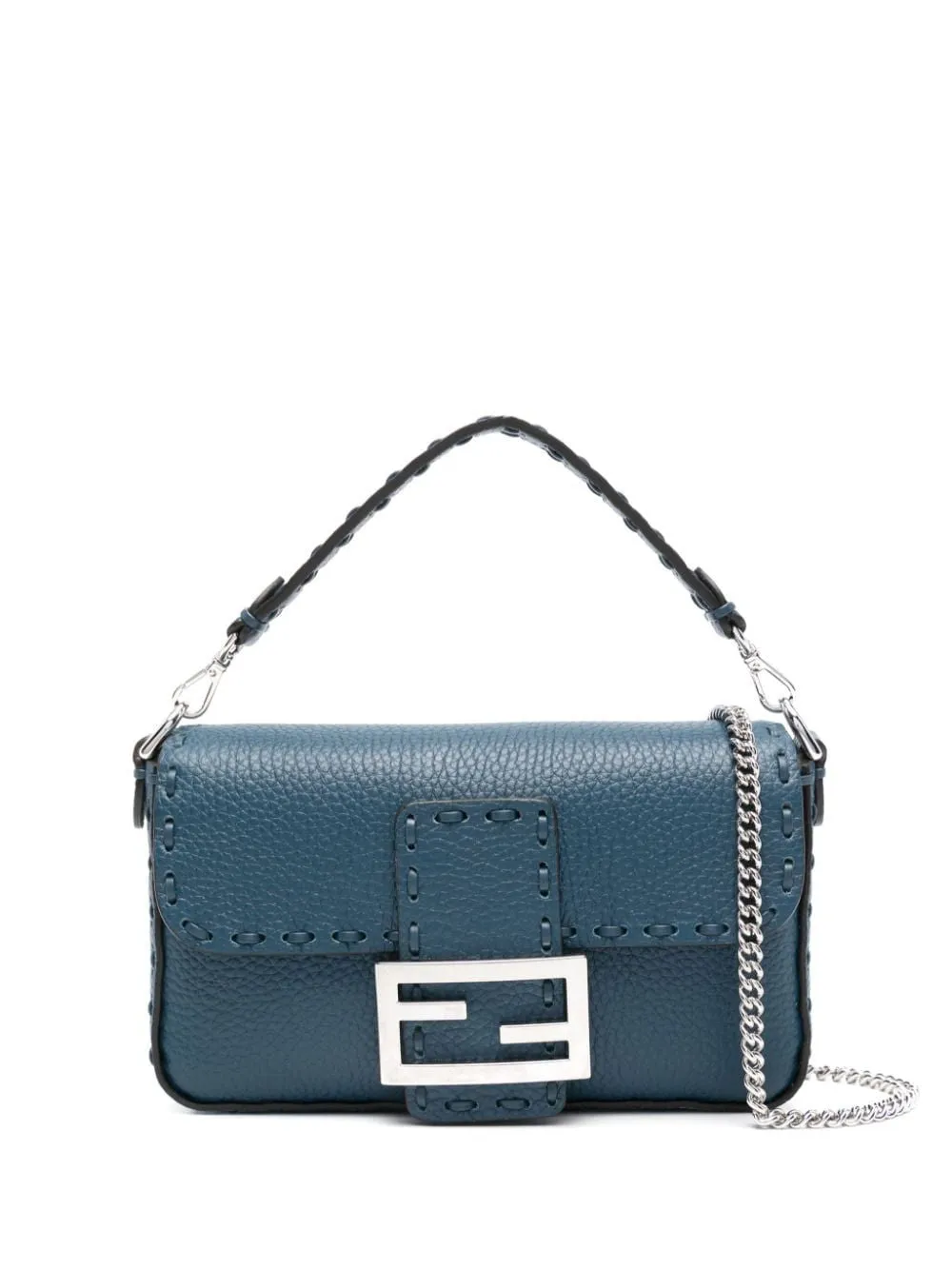 FENDI Mini Leather Shoulder Handbag