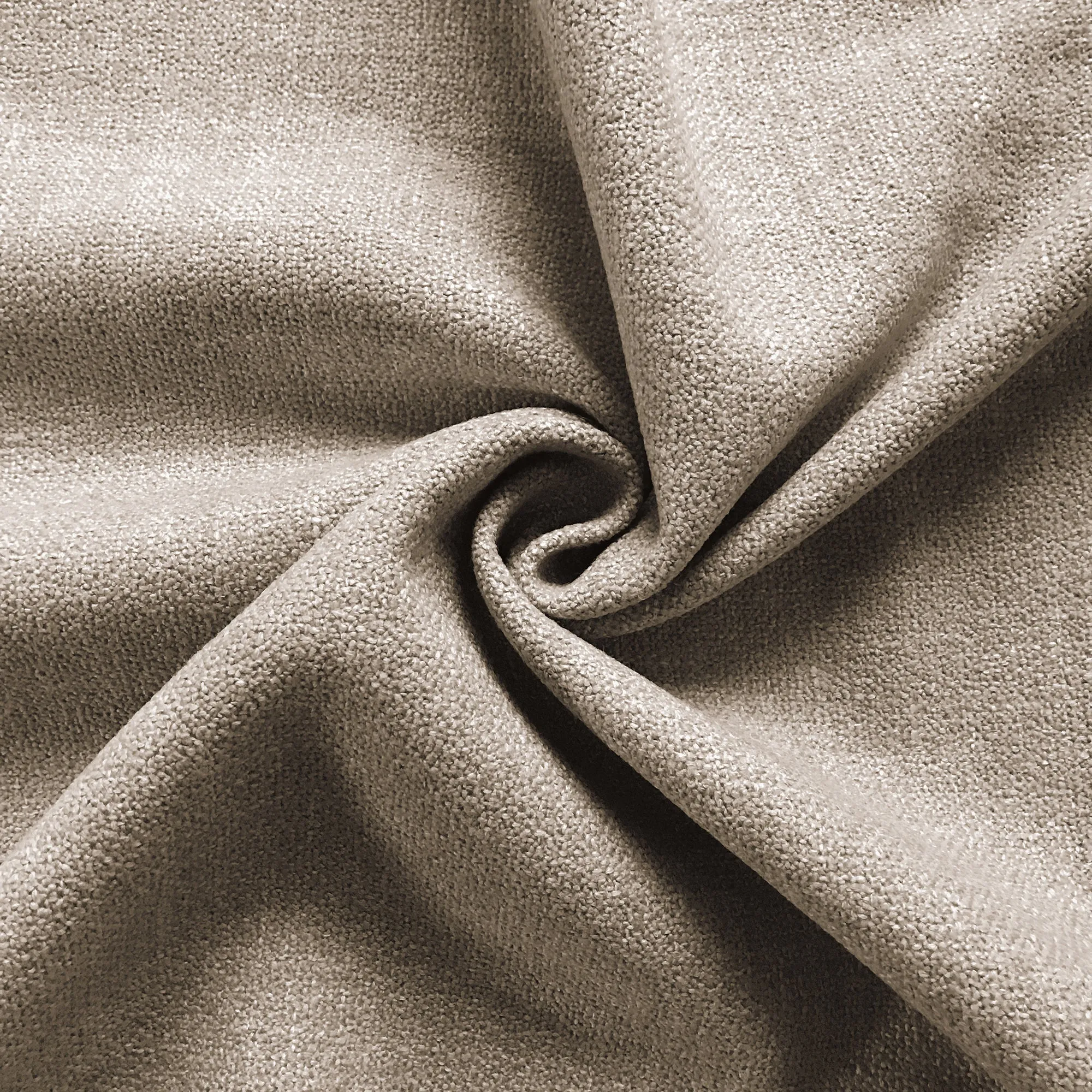Flax Rustic Textured Woven Upholstery Fabric 54"