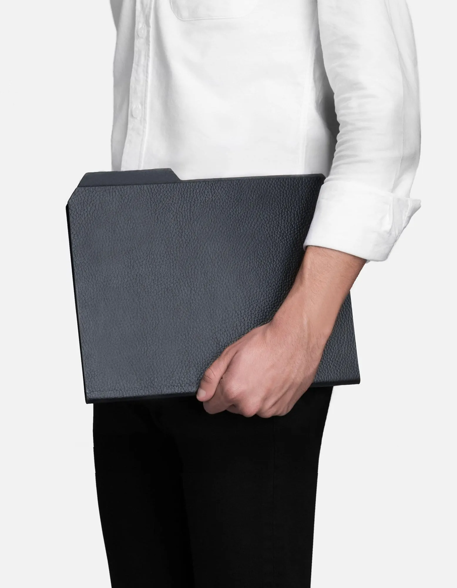 Folder, Textured Navy