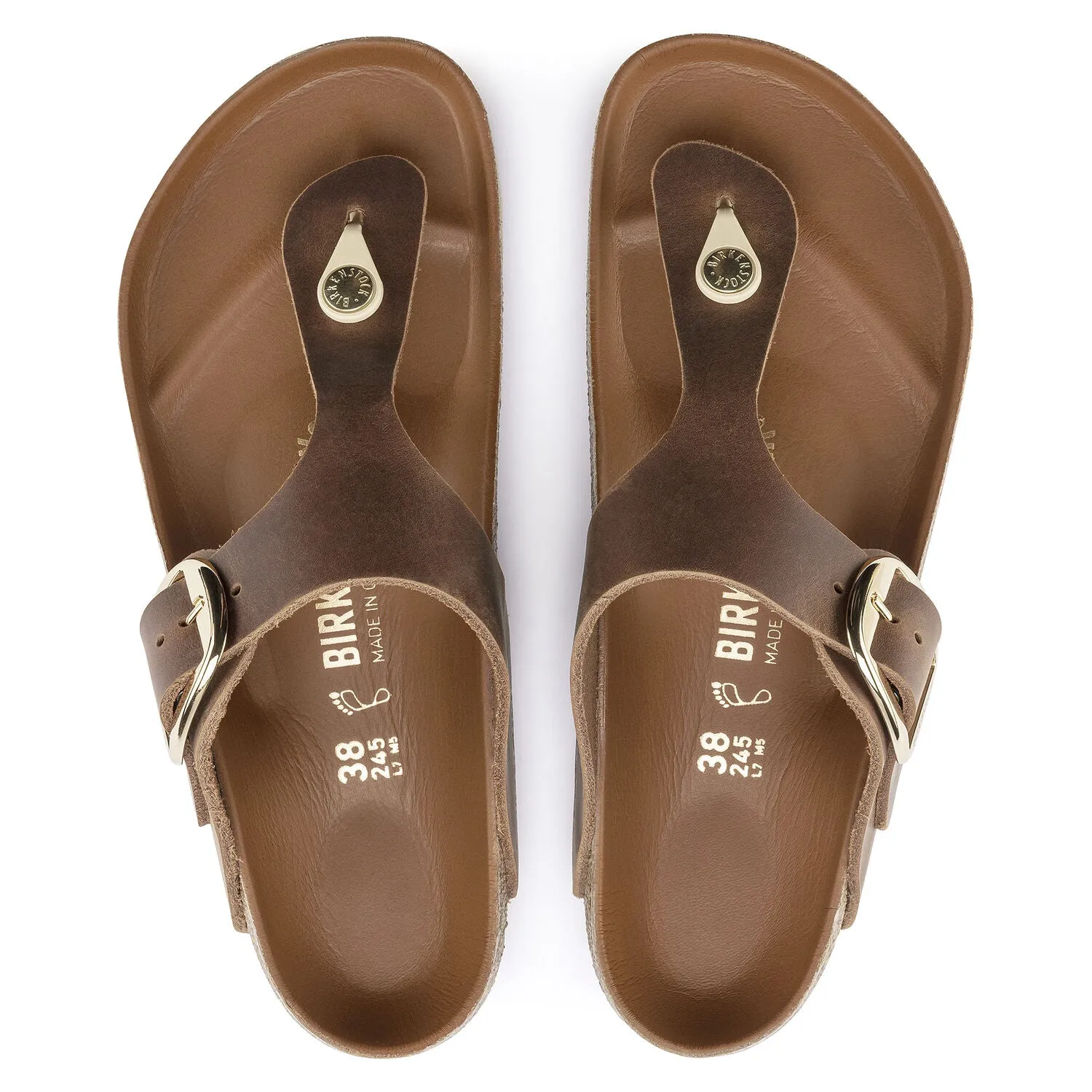 Gizeh Big Buckle : Cognac