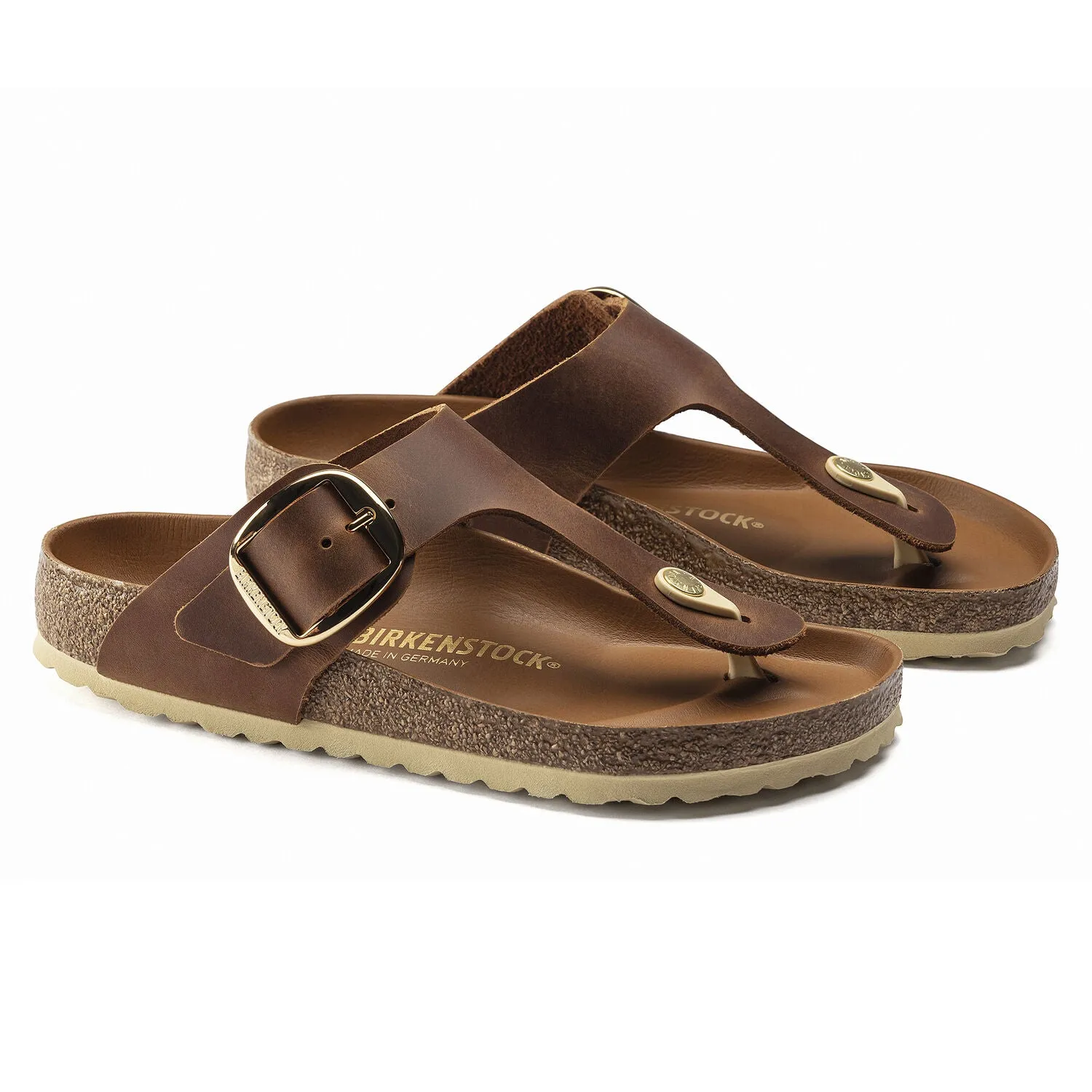 Gizeh Big Buckle : Cognac