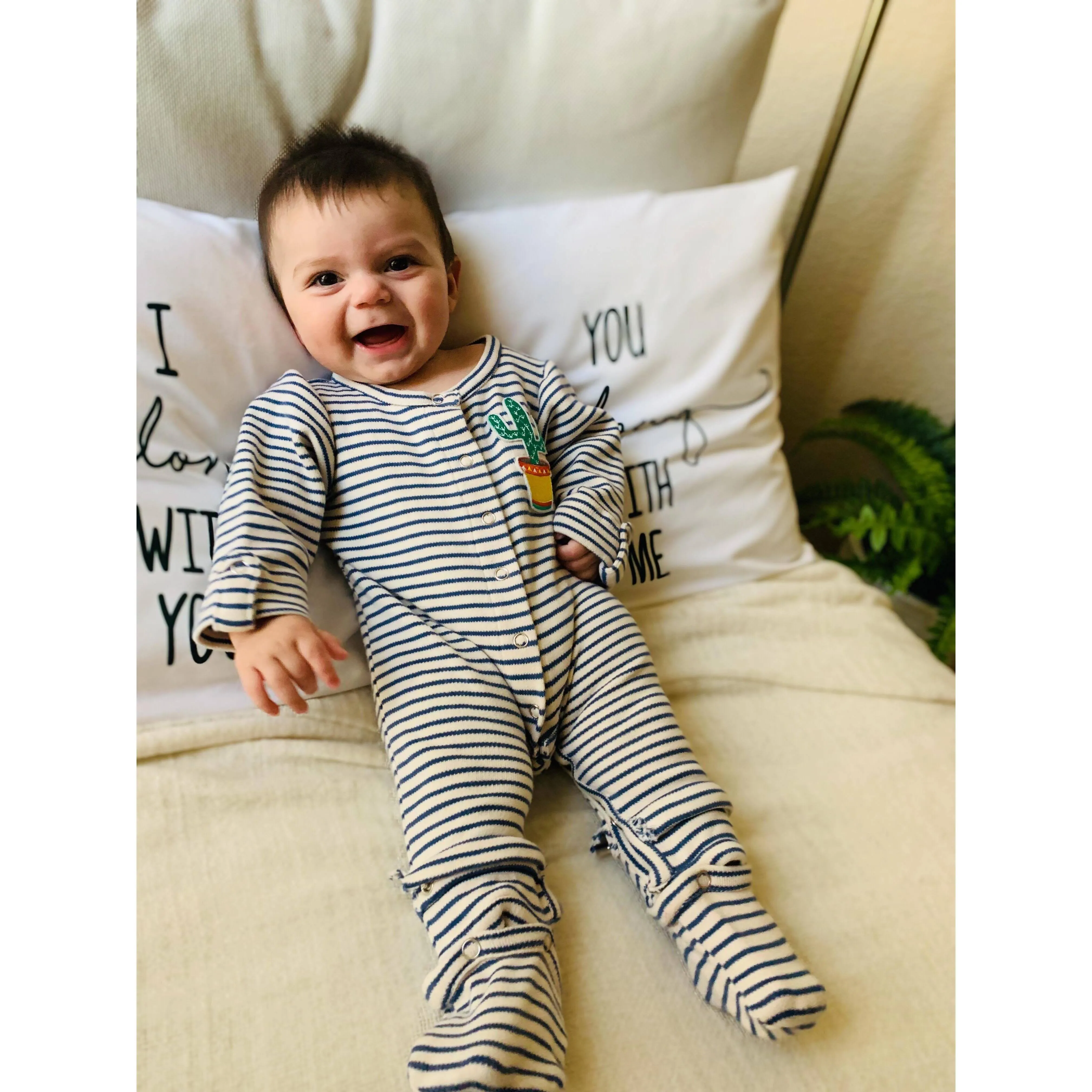 Grow With Me Adjustable Baby Clothing For Boys Cactus Patch