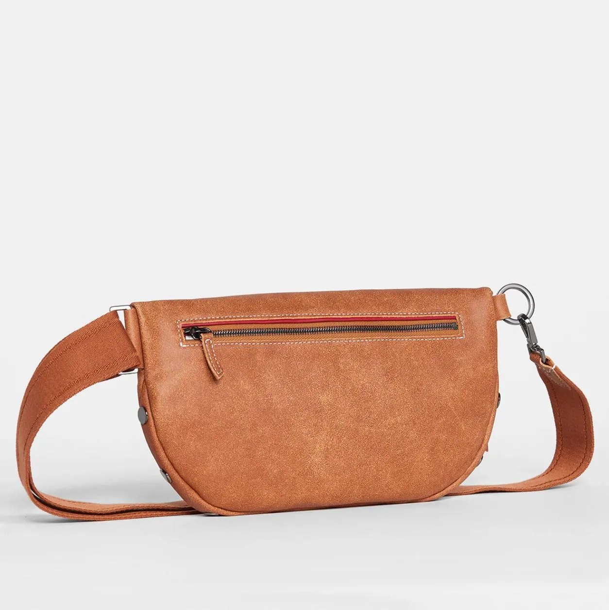 Hammitt Charles Crossbody Large in Hermosa Saddle/Gunmetal